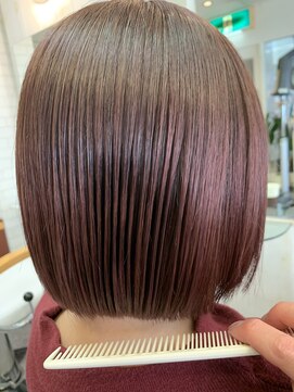 ロマンヤカタ ファース(ROMAN YAKATA fars) 髪質改善 プレミアムカラー チェリーブラウン@田代2/11