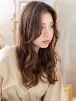 カバーヘア ブリス 北浦和(COVER HAIR bliss)&nbsp;■かきあげバング大人可愛いフェミニンロング610北浦和30代40代