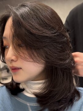 シティ(CITY) かきあげ前髪 ボブレイヤー ミディアムレイヤー レイヤーカット