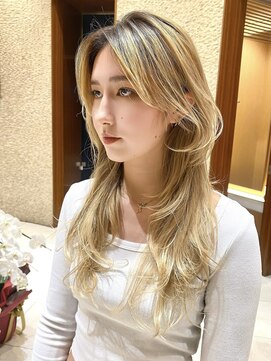 ピークアブー 原宿ハラカド(PEEK-A-BOO) 姫カットレイヤーロングミディアムハッシュカット20代30代#6