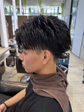 アース 長崎時津店(HAIR&MAKE EARTH) 束感ショート×ツーブロック