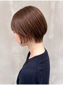 ショートおくれ毛美髪_ba537872