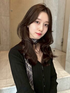 ユーフォリア 新宿通り(Euphoria) レイヤーロング美髪くびれ韓国風グレージュ