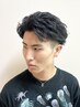 【新規限定】メンズカット＋フェザーパーマ　￥ 11550 → ￥9240