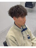マッシュシャドウパーマ