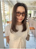 【杏】オリーブグレージュ