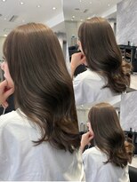 アルドーレフィエロ シンサイバシ(Ardore fiero shinsaibashi)&nbsp;ブリーチなしダブルカラーで作るオリーブベージュ♪