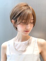 ハルキミナト ジャパン ヨコハマ(HARUKI MINATO japan YOKOHAMA)&nbsp;大人ショート/縮毛矯正/学割U24/ブルーカラー/くすみベージュ