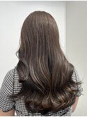 アッシュグレージュ　韓国ヘアー