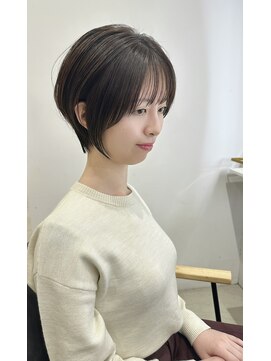 20代30代40代50代/ショートボブ／ショート／丸み