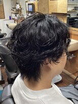コダマ 新大塚店(KODAMA)&nbsp;MEN’S HAIR/サーフカール/刈り上げセンターパート/新大塚