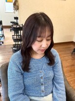 メルク(merc)&nbsp;セミロング/レイヤー/ブラウン/ラベンダー/宇都宮