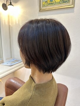 オレンジポップ 流山おおたかの森店(ORANGE POP) ピンクベージュ/アンブレラカラー/クールショート/前髪/流山