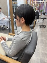 コク 千葉駅西口(COQU)&nbsp;丸みショート/顔周りカット/千葉【積田佳奈】