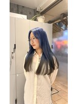 アース エレガンス 吉祥寺店(EARTH Elegance)&nbsp;ブリーチで作る深みブルー