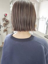 ヘアスタジオニコ(hair studio nico...)&nbsp;タッセルカット×ベージュカラー☆※髪質改善※白髪ぼかし