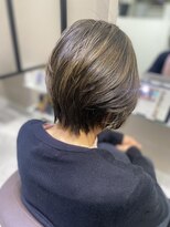 あお へあさろん&nbsp;前下がりショート