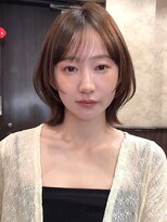 ロンド 銀座(Lond)&nbsp;☆春日☆ニュアンスウルフワンホンレイヤーダークブルーボブ101