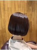 内巻きボブ