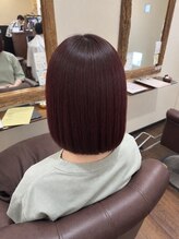 髪質改善ヘアエステサロン オプシア(OPSIA)&nbsp;秋冬に人気なワインレッド！