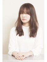 フルール(fleur)&nbsp;シースルーバング☆カジュアルストレートに合わせて