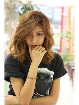 ヘアサロンエムフィス 池袋東口(HAIR SALON M Fe's) 【M／SEXY】外国人風☆こなれセミロング