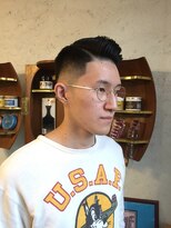 グルーミングサロン バーバーヤマシタ(GROOMING SALON BARBER YAMASHITA)&nbsp;サイドパートフェード