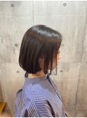 【eno】カジュアル×前下がりボブ