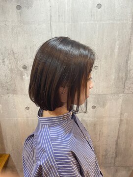 エノ(eno) 【eno】カジュアル×前下がりボブ