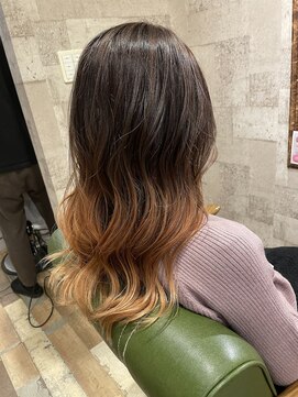 ヘアサロン アプリ(hair salon APPLI) グラデーションカラー