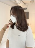 レイヤーカットハイライトショートヘアイルミナカラーオージュア