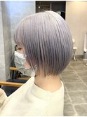 モードカジュアル丸みボブ◎シルバーボブ【池袋/マッシュ/ボブ】
