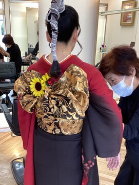 ミノル(MINORU) 成人式前撮り着付けヘアメイク