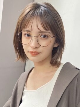 ガーデン タチカワ(garden tachikawa) 外はねボブ×シースルーバング