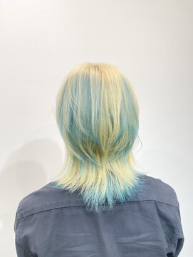 ペレ 渋谷(PELE) 黒髪/グレーベージュ/ハイトーン/ブリーチ/渋谷