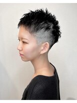 セロ 東辻井店(SERO)&nbsp;【SERO東辻井】スパイキーツーブロック_ベリーショート