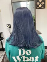 エレクシィ(ELEXY)&nbsp;ブルーグレージュ　重めセミロング