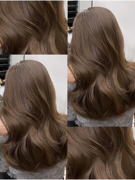 サイン 渋谷(SIGN) ザクザクレイヤーカット巻き方簡単ミディアムロング韓国表参道