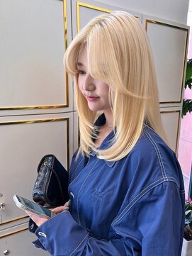 エイムコーゾー美容室(AiM KOZO) 【10代・20代・30代】ブロンドブリーチ