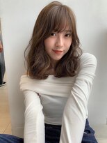 ユーフォリア 青山(Euphoria)&nbsp;大人可愛い韓国風ロングレイヤーツヤ感美髪ウェーブ