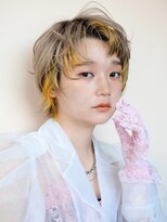 アルバム 銀座(ALBUM GINZA)&nbsp;小顔秋色くすみベージュ透明感カラーボブルフ_F0268