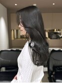 グレージュカラー/髪質改善/暗髪/美髪/レイヤーカット[恵比寿駅]