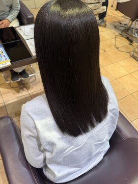 リー 甲子園(Lee) 髪質改善カラー　ダークアッシュ