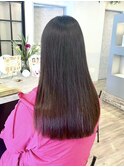 憧れのうるツヤ髪へ*ナチュラル美髪ストレート