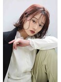 ナチュラルボブ前髪ありイメチェン20代30代40代50代ショートボブ