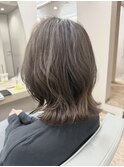 くびれボブ/レイヤーカット/グレージュ/三軒茶屋