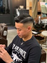 クフィア メンズヘアー カンポ 難波店(CUFFIA MEN'S HAIR CAMPO)&nbsp;スペインカールスパイキーショートフェザーパーマフェードカット