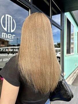 メルバイレガロ 水戸(mer by REGALO) ブロンドベージュ