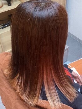 ノヘアドットビービーエス(no hea.bbs)の写真/【駅徒歩圏内/明石】パサつきやゴワつきを抑え、施術後は思わず触れたくなるようなサラサラのツヤ髪に♪