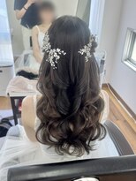 オウン(AUN)&nbsp;Wedding前撮りヘアセット